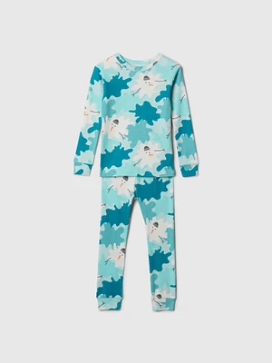 Pyjama en coton biologique brossé babyGap