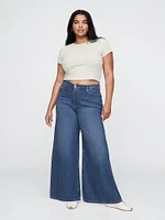 Mid Rise UltraSoft Baggy Jeans