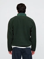 Sherpa Half-Zip Pullover