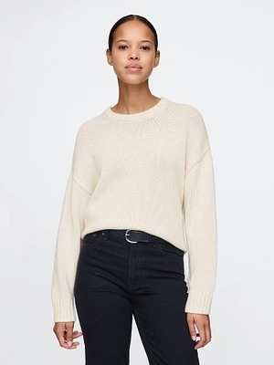 100% Cotton Relaxed Sweater