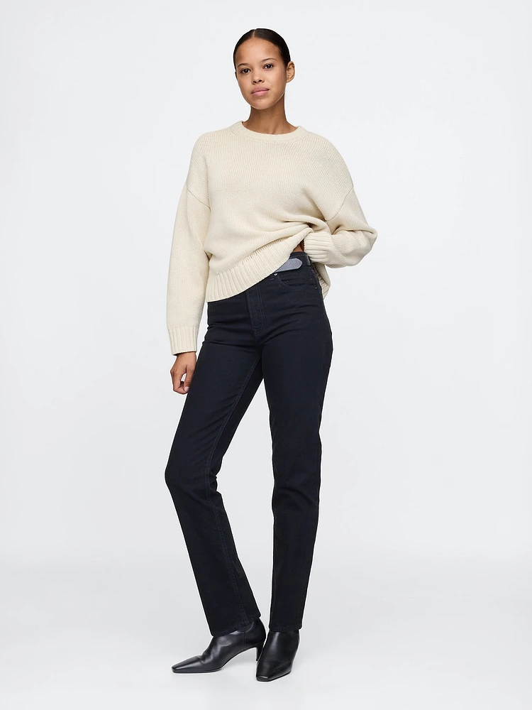100% Cotton Relaxed Sweater