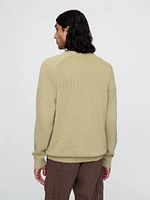 Raglan Crewneck Sweater