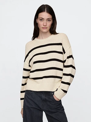 100% Cotton Relaxed Sweater