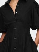 Bubble Mini Shirtdress