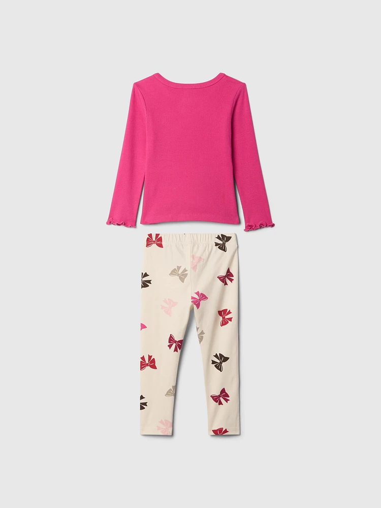 Baby & Toddler Mix & Match Bow Outfit Set