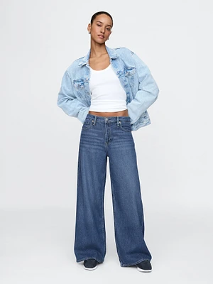 Mid Rise UltraSoft Baggy Jeans