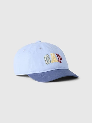 Toddler Organic Cotton Logo Baseball Hat