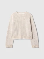 Kids Boxy Crewneck Sweater