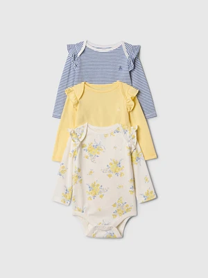 Baby First Favorites Organic Cotton Ruffle Bodysuit