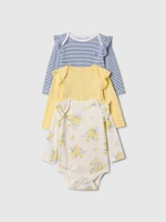 Baby First Favorites Organic Cotton Ruffle Bodysuit