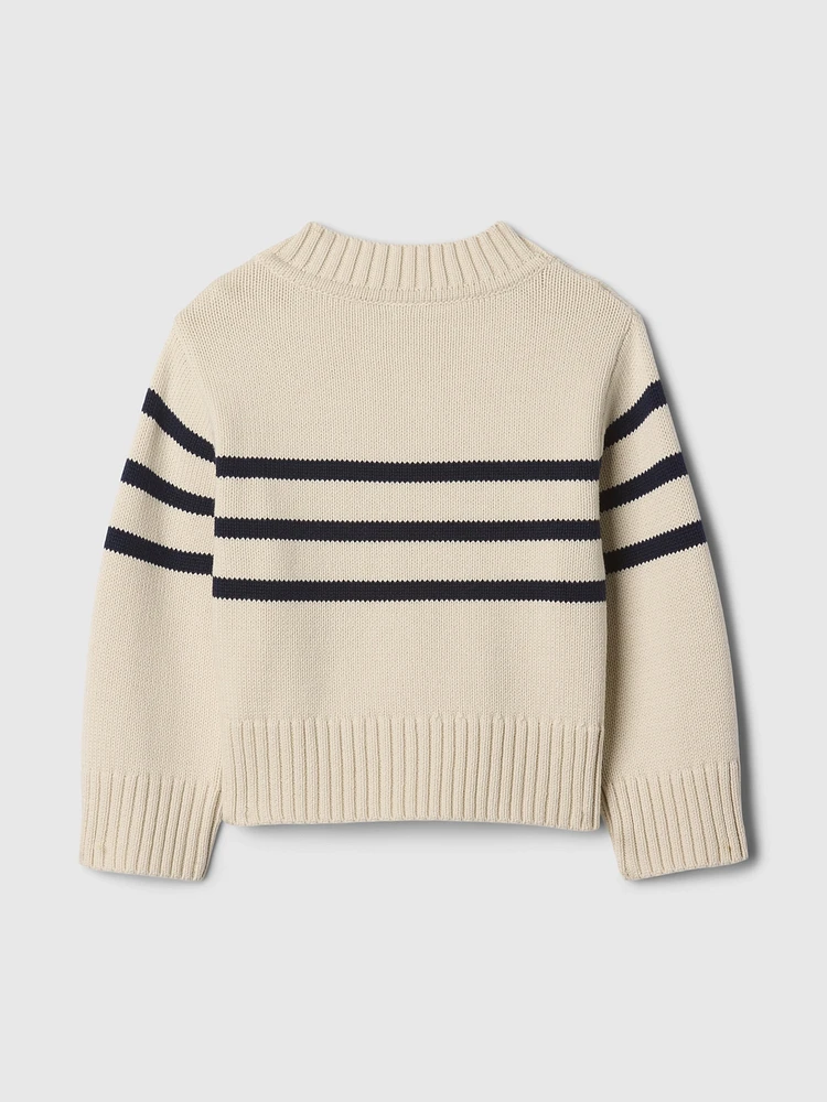 Baby & Toddler 24/7 Split-Hem Boxy Sweater