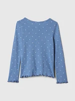 Baby & Toddler Pointelle Henley Shirt