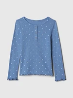 Baby & Toddler Pointelle Henley Shirt