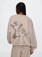 Chandail en coton ouaté surdiMen'sionné à logo Gap × Disney