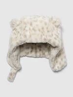 Baby & Toddler Leopard Sherpa Hat