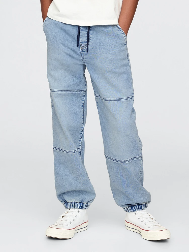 Kids Knit Relaxed Pull-On Jeans