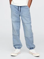 Kids Knit Relaxed Pull-On Jeans