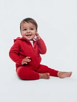 Baby CashSoft Bear Hoodie Outfit Set