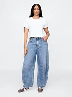 High Rise UltraSoft Horseshoe Jeans