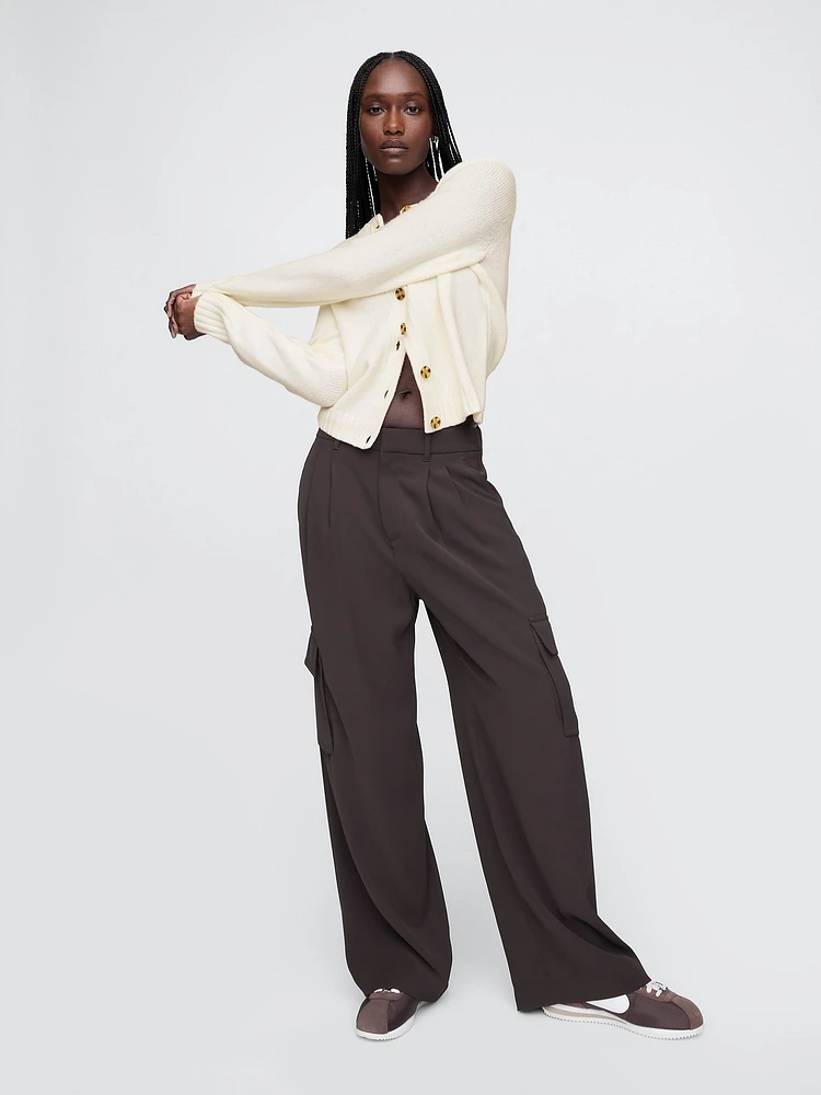 CashSoft Crop Cardigan