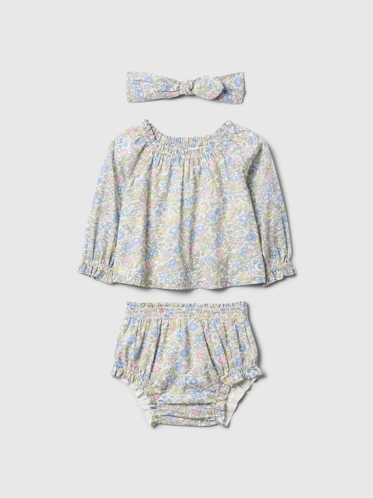 Baby Floral Outfit Set
