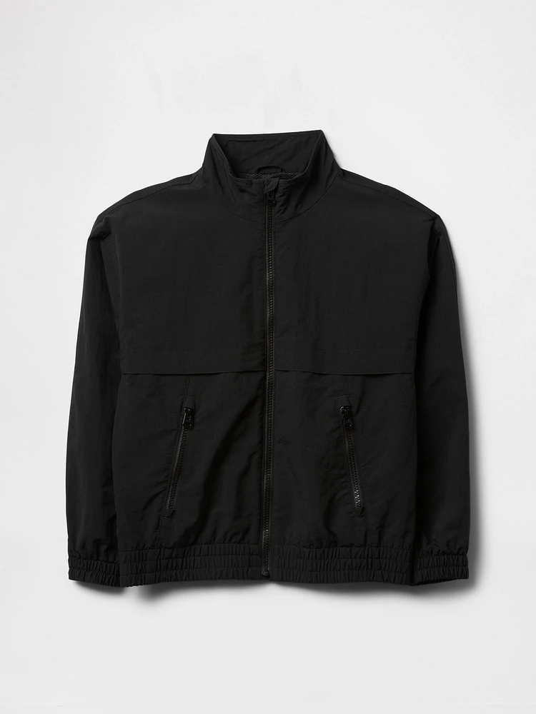 Kids Ripstop Nylon Windbreaker
