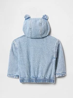 Baby UltraSoft Denim Bear Jacket