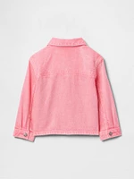 Baby & Toddler UltraSoft Denim Logo Chore Jacket