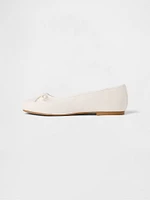 Kids Denim Ballet Flats