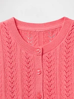 Baby & Toddler Pointelle Cardigan