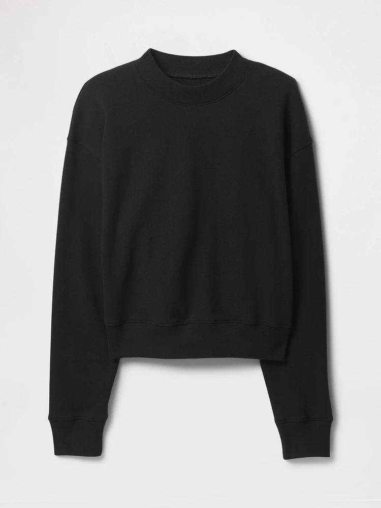 Heavyweight French Terry Crop Sweatshirt