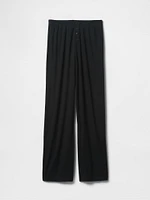 Mini Rib Wide-Leg PJ Pants