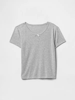 Kids Recycled Pointelle PJ T-Shirt