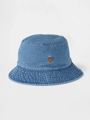 Chapeau cloche en denim pour Bébé et Tout-petit