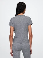 GapFit Lightweight Brushed Jersey T-Shirt