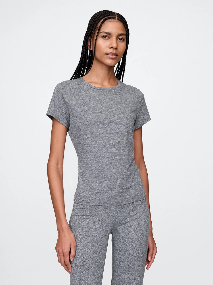 GapFit Lightweight Brushed Jersey T-Shirt