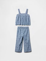 Baby & Toddler Chambray Heart Outfit Set
