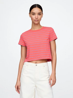 Organic Cotton VintageSoft Cropped T-Shirt