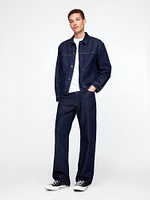 Jean coupe ample années 90 en denim Douceur suprême