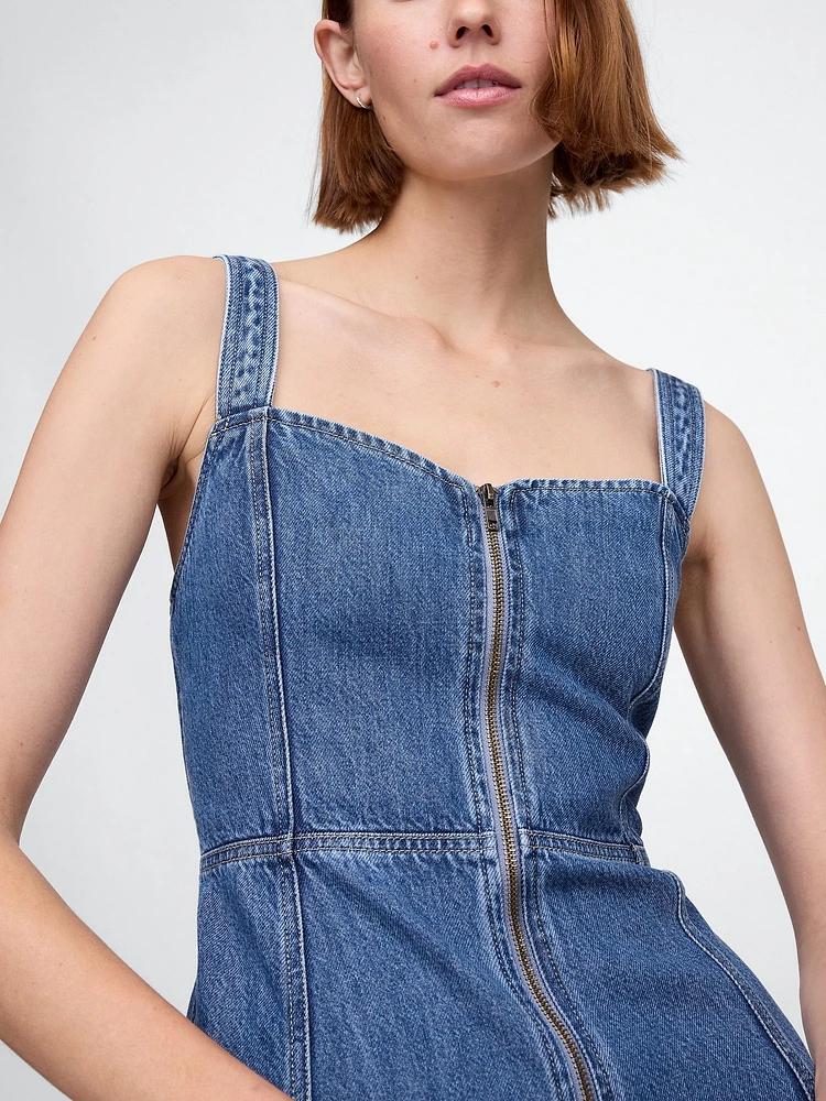 UltraSoft Denim Maxi Dress