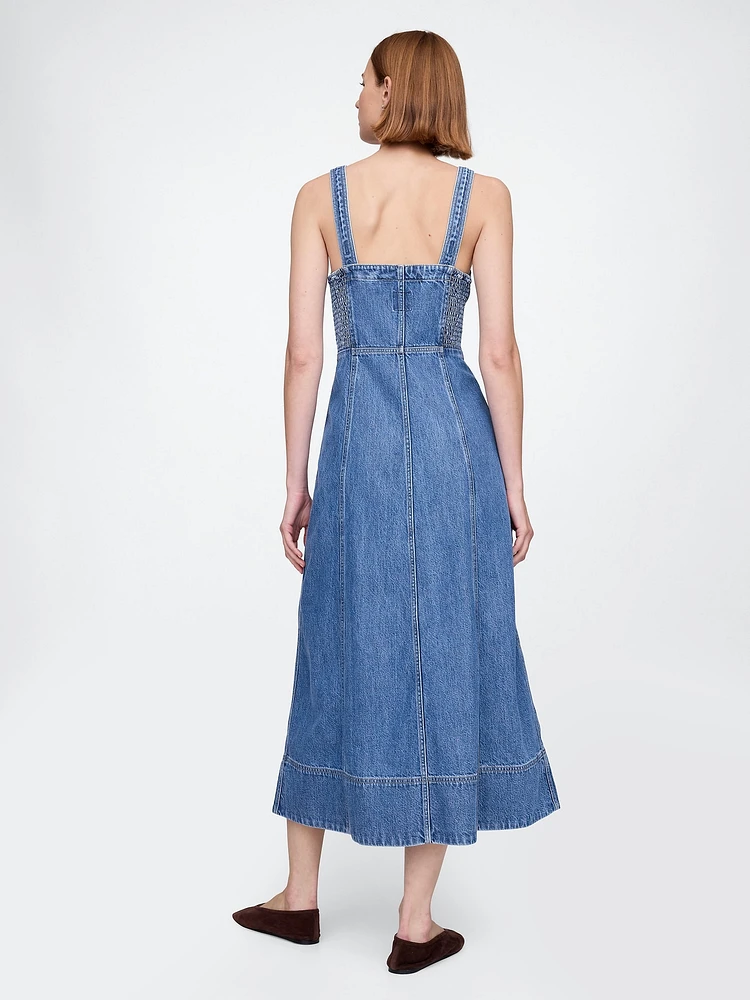 UltraSoft Denim Maxi Dress