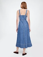 UltraSoft Denim Maxi Dress