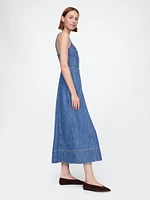 UltraSoft Denim Maxi Dress