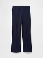 High Rise Ponte Crop Kick Pants