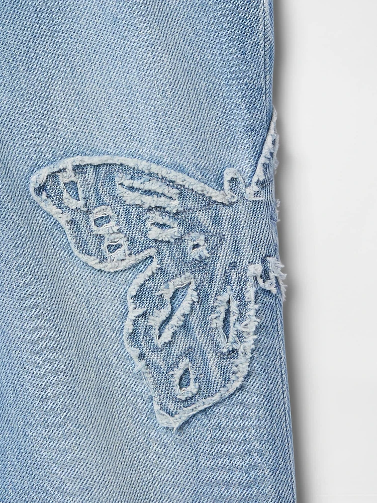 Baby & Toddler Butterfly Stride Jeans