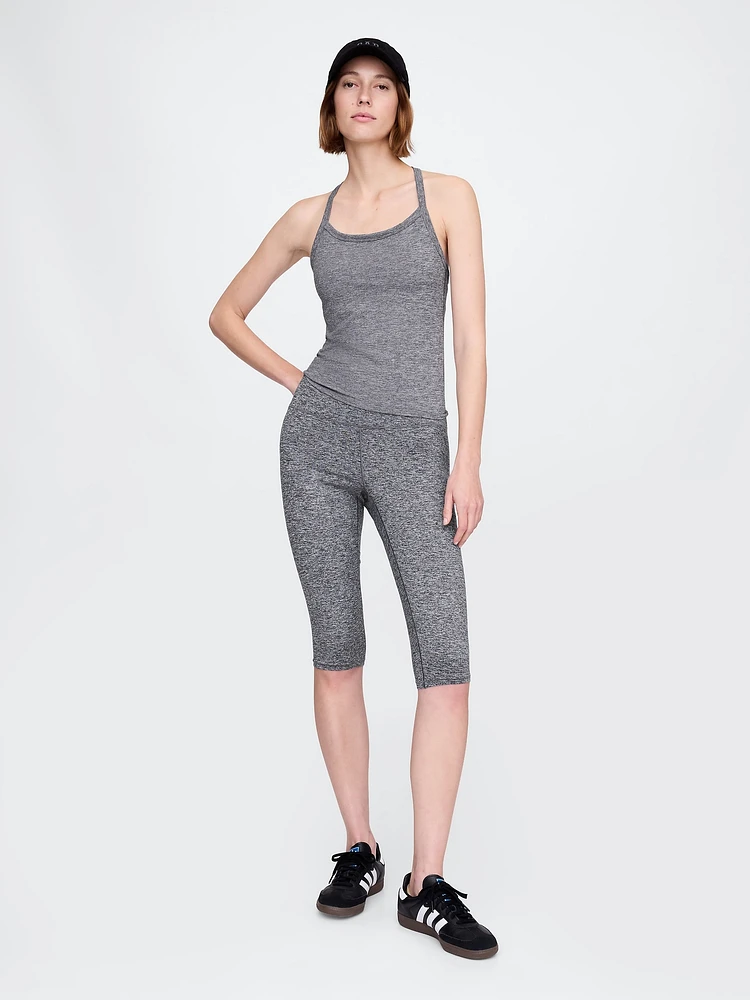 GapFit Smooth Jersey Racerback Tank Top