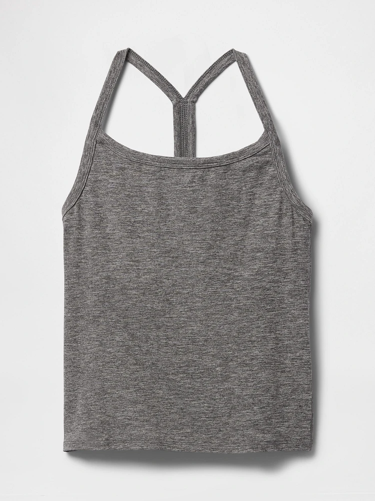 GapFit Smooth Jersey Racerback Tank Top