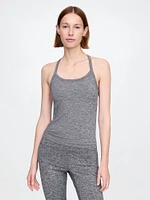 GapFit Lightweight Brushed Jersey Racerback Tank Top