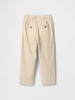 Baby & Toddler Linen-Cotton Pull-On Pants