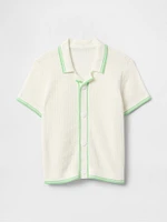 Baby & Toddler Textured Sweater Shirt